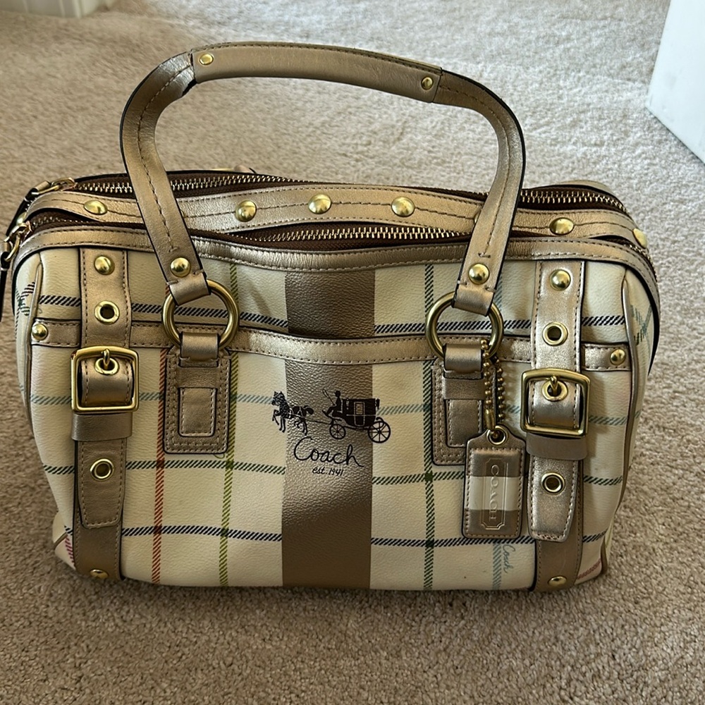Coach Tattersall bag